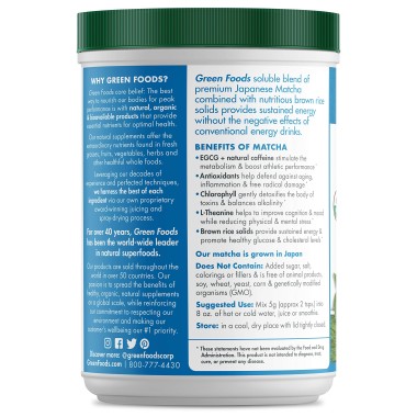 Green Foods Ceremonial Grade Matcha - B008798Y2M