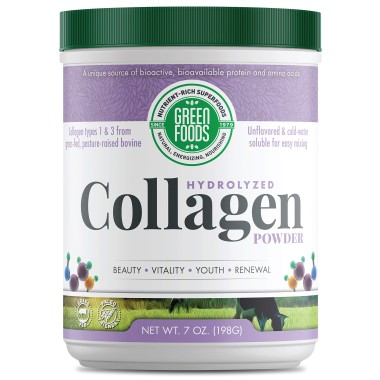 Green Foods Hydrolyzed Collagen Powder - B075MRWFL7