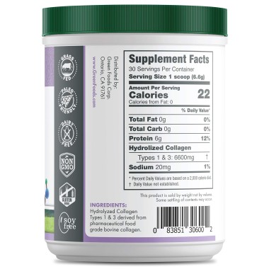 Green Foods Hydrolyzed Collagen Powder - B075MRWFL7
