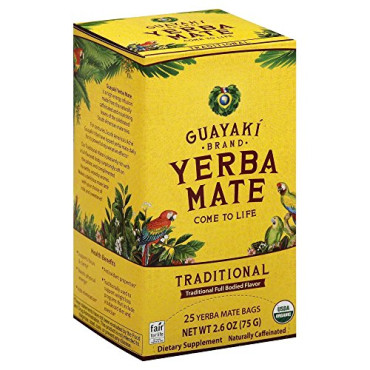 Guayaki Yerba Mate Organic Tea - B008234L0C