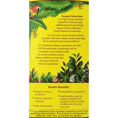 Guayaki Yerba Mate Organic Tea - B008234L0C