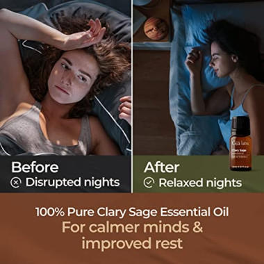 Gya Labs Clary Sage Essential Oil - B079JHNCTX