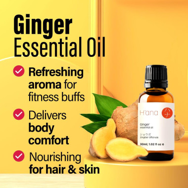 H'ana Ginger Oil - B07HF69RJ1