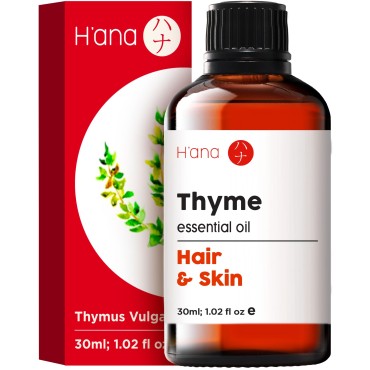 H'ana Thyme Oil 100% Pure Therapeutic GradeTHYME OIL - B07HH35L36