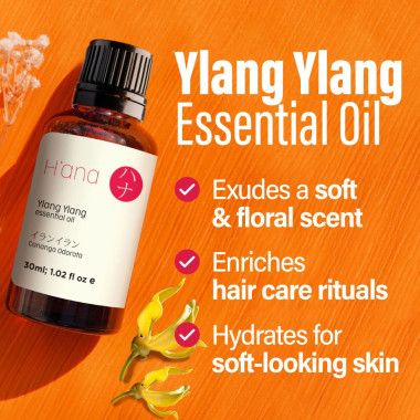 H'ana Ylang Ylang Essential Oil - B07GLKB29Z