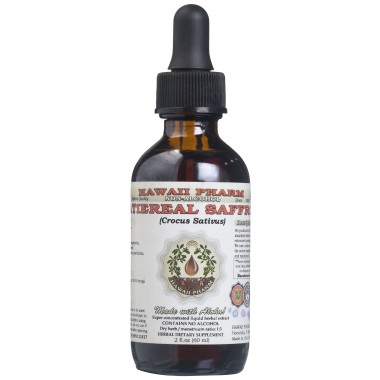 HawaiiPharm Satiereal Saffron Alcohol-Free - B01BIAPKCI