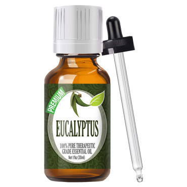 Healing Solutions Eucalyptus Essential Oil 100% Pure - B00SVY89DW