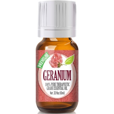 Healing Solutions Geranium 100% Pure Therapeutic Grade Essential Oil - B00PX867CO