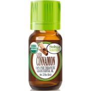 Healing Solutions Organic Cinnamon Cassia Essential Oil 100% Pure - B07GVNLSSM