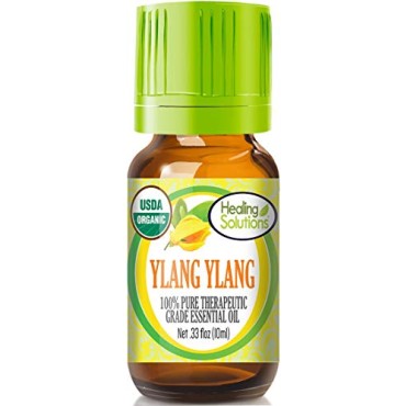 Healing Solutions Organic Ylang Ylang Essential Oil - B07GVPZN6H