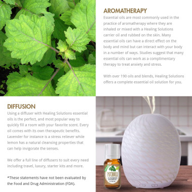 Healing Solutions Patchouli Essential Oil - 100% Pure - B00QJCVD04