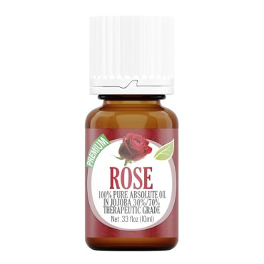 Healing Solutions Rose Essential Oil 100% Pure - B00SJPQODA