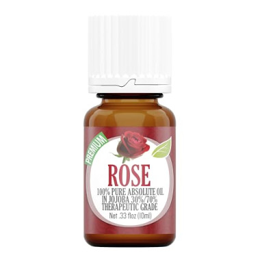 Healing Solutions Rose Essential Oil 100% Pure - B00SJPQODA