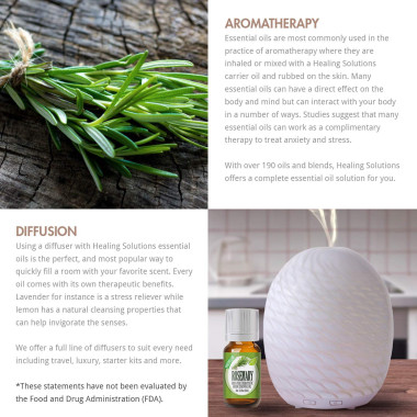 Healing Solutions Rosemary Essential Oil - B00PM2T3N6