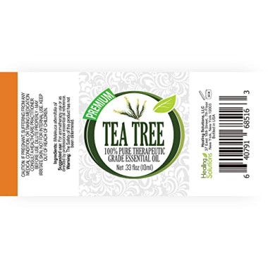 Healing Solutions Tea Tree Essential Oil - B00QJCFWSI