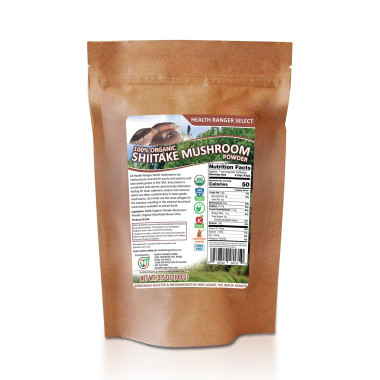 Health Ranger Select Organic Shiitake Mushroom - B00IJZVWW8