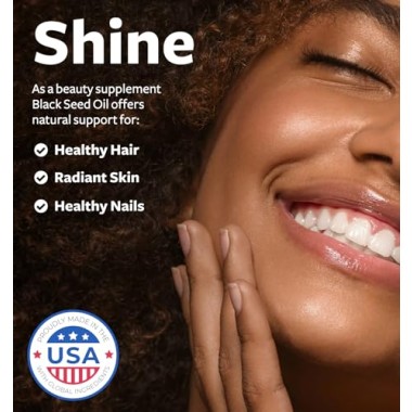 Healths Harmony Black Seed Oil Non-GMO and Vegetarian - B0714PK8VV