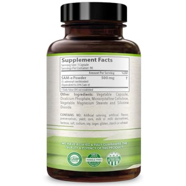 Healthy Way SAM-e Support Healthy Brain Function - B0773VWXFJ