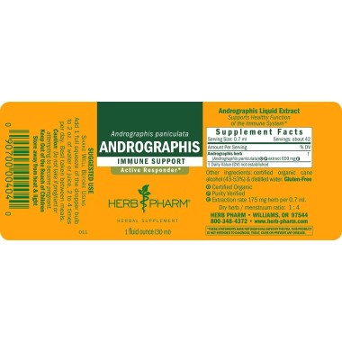 Herb Pharm Andrographis Immune Support - B001FUJOHY