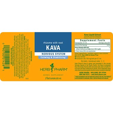 Herb Pharm Kava Nervous System Calming & Stabilizing - B00WTYSDW2