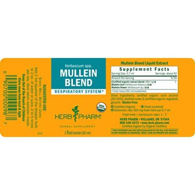 Herb Pharm Mullein Blend System Support - B000S86S3M