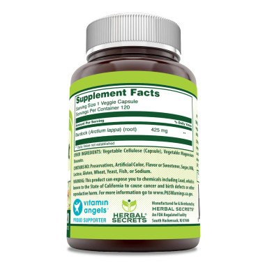 Herbal Secrets Burdock Root Herbal Remedy - B06X1CYJ79