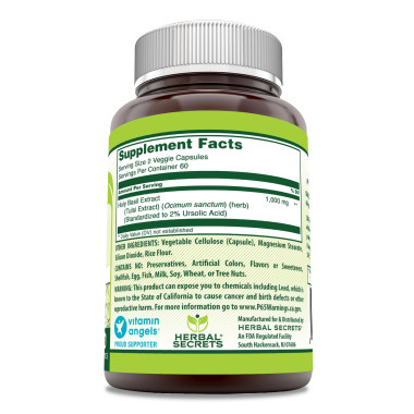 Herbal Secrets Premium Ayurvedic Herb Holy Basil (Tulsi) - B01LY5W7H9