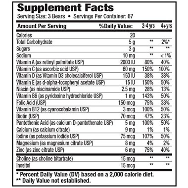 Hero Nutritional Products Yummi Bears Complete Multi - B001AZNKYM