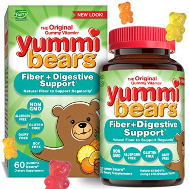 Hero Nutritional Products Yummi Bears Fiber + Digestive Support - B001AZRHLY