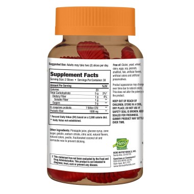 Hero Nutritional Products Yummi Slices Adult Gummy Vitamins Probiotic + Prebiotic - B07MV1MFVL