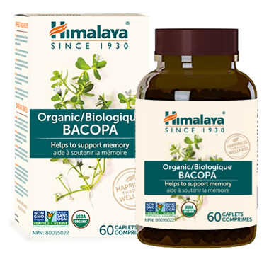 Himalaya Bacopa for Mental Alertness Empowers Clarity of Thought - B0006NZPGA