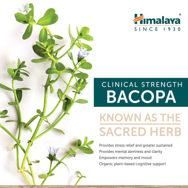 Himalaya Bacopa for Mental Alertness Empowers Clarity of Thought - B0006NZPGA