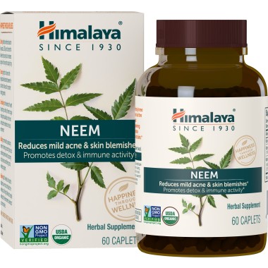 Himalaya Organic Neem for Mild Acne & Healthy Skin - B01HXKUCJ8