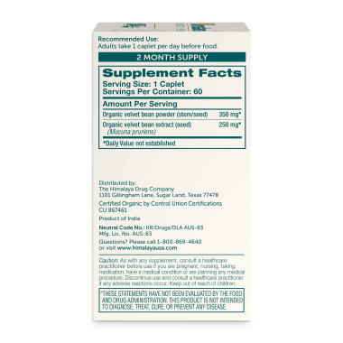 Himalaya Organic Mucuna Pruriens - B0011Y3OGQ