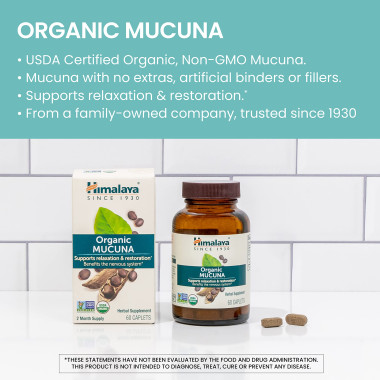 Himalaya Organic Mucuna Pruriens - B0011Y3OGQ