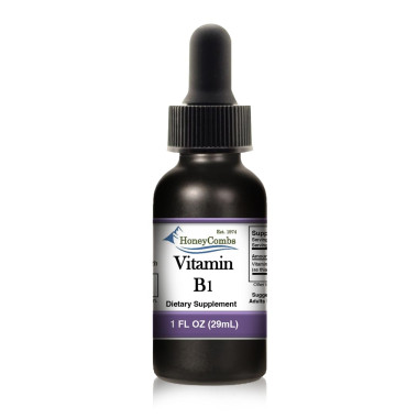 HoneyCombs Vitamin B1 (Thiamin) Alcohol-Free Liquid Extract - B0001ITUR0