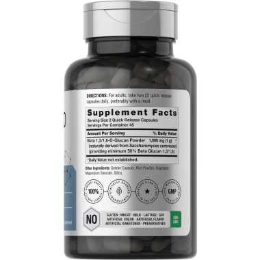 Horbäach Beta Glucan GMO Free, Gluten Free - B07M95RL65