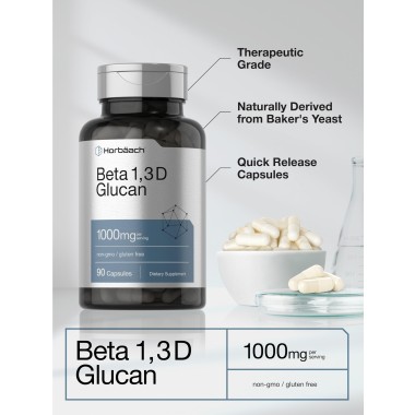 Horbäach Beta Glucan GMO Free, Gluten Free - B07M95RL65