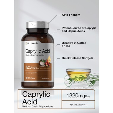 Horbäach Caprylic Acid - B07VNZLMB3