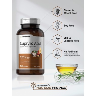 Horbäach Caprylic Acid - B07VNZLMB3