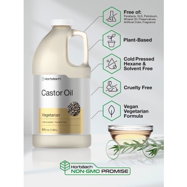 Horbäach Castor Oil - B07BCCQH1P