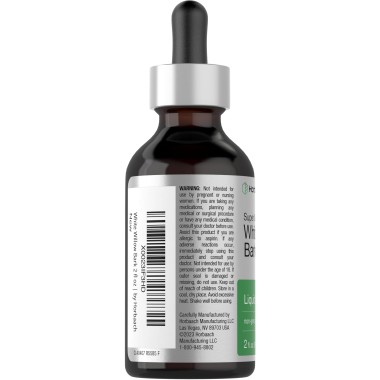 Horbäach White Willow Bark Gluten-Free Alcohol-Free - B07NSJGFGB