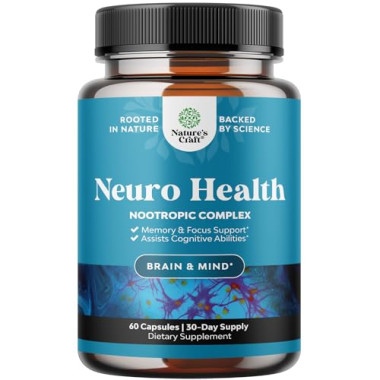 Natures Craft Neuro Healt Brain & Focus Formula - B01JIKQDPS