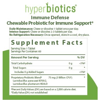 Hyperbiotics Immune Defense - B07ST6ZTVN