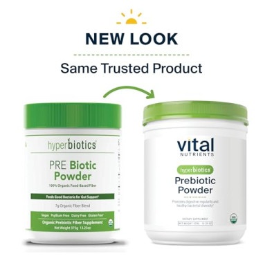 Hyperbiotics Prebiotic Organic Proprietary Blend - B06XKLJ9C5