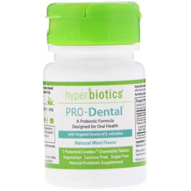 Hyperbiotics PRO-Dental Natural Mint Flavor - 