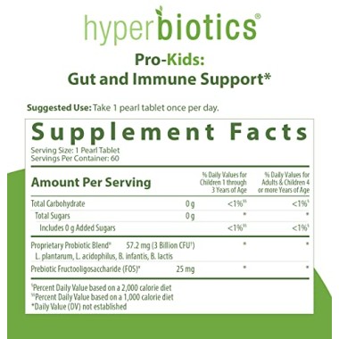 Hyperbiotics PRO-Kids Sugar Free Tangy Orange - B00MVX0MKW