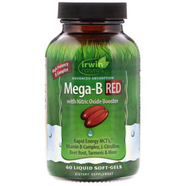 Irwin Naturals Advanced Absorption Mega-B Red - B07FKQDFNK