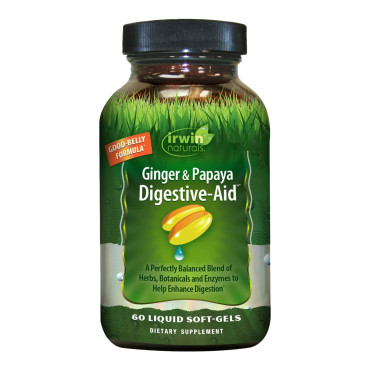 Irwin Naturals Ginger & Papaya Digestive-Aid - B07PSNMFNR