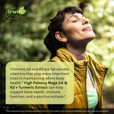 Irwin Naturals High Potency D3 & K2 Complex - B07CBLCRSL